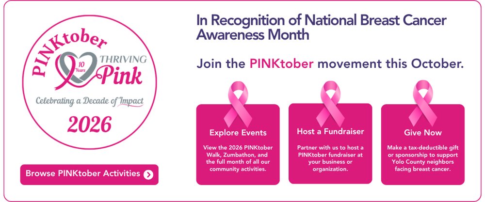 Pinktober 2026: join the Pinktober movement this October